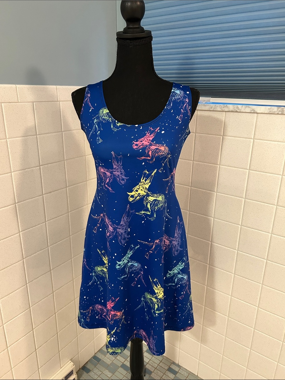 Dinosaur print dress super fun!
